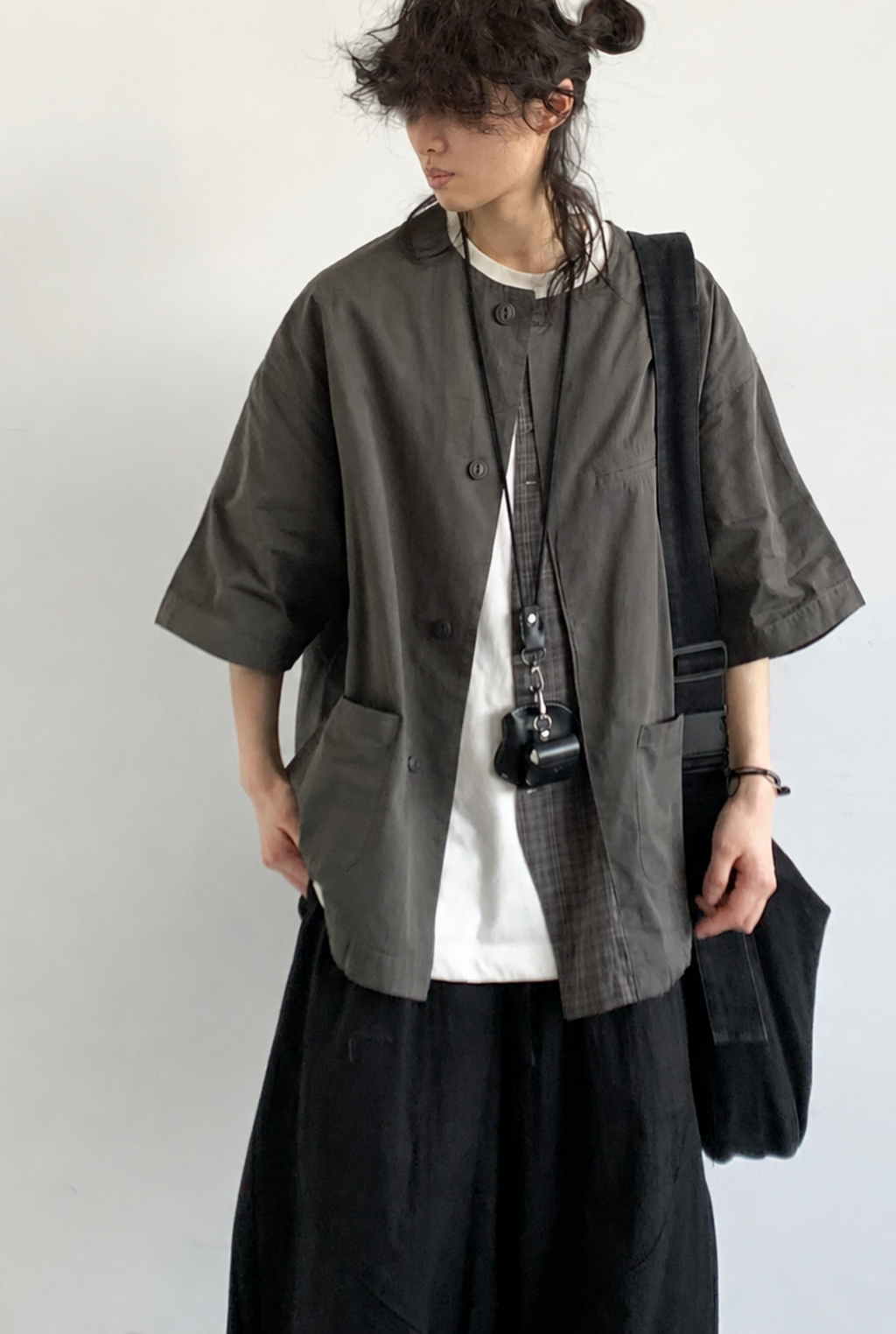 Sora Patchwork Cotton Overshirt