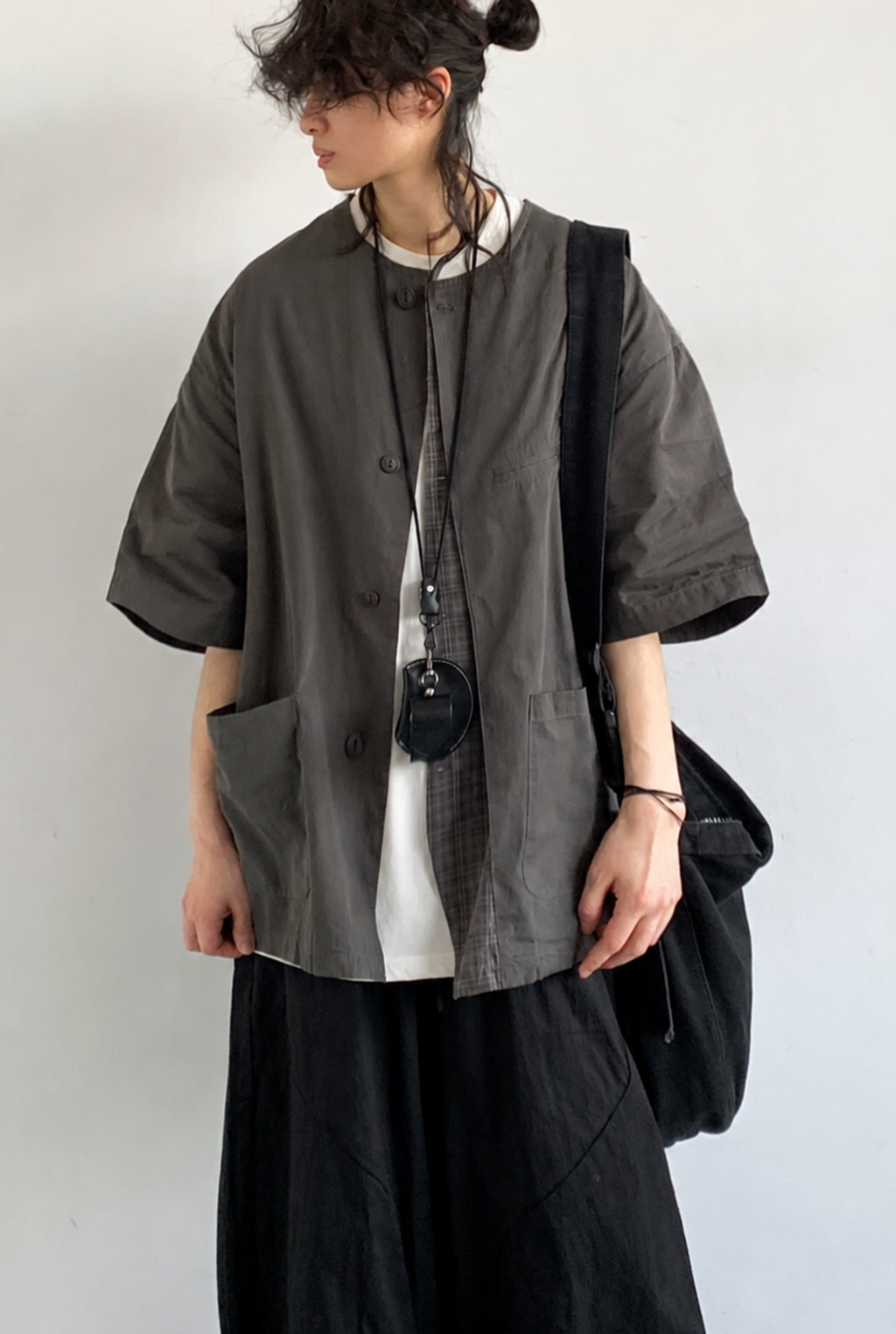 Sora Patchwork Cotton Overshirt