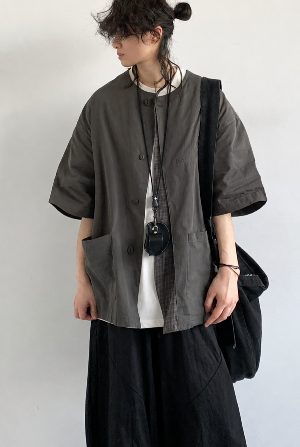 Sora Patchwork Cotton Overshirt