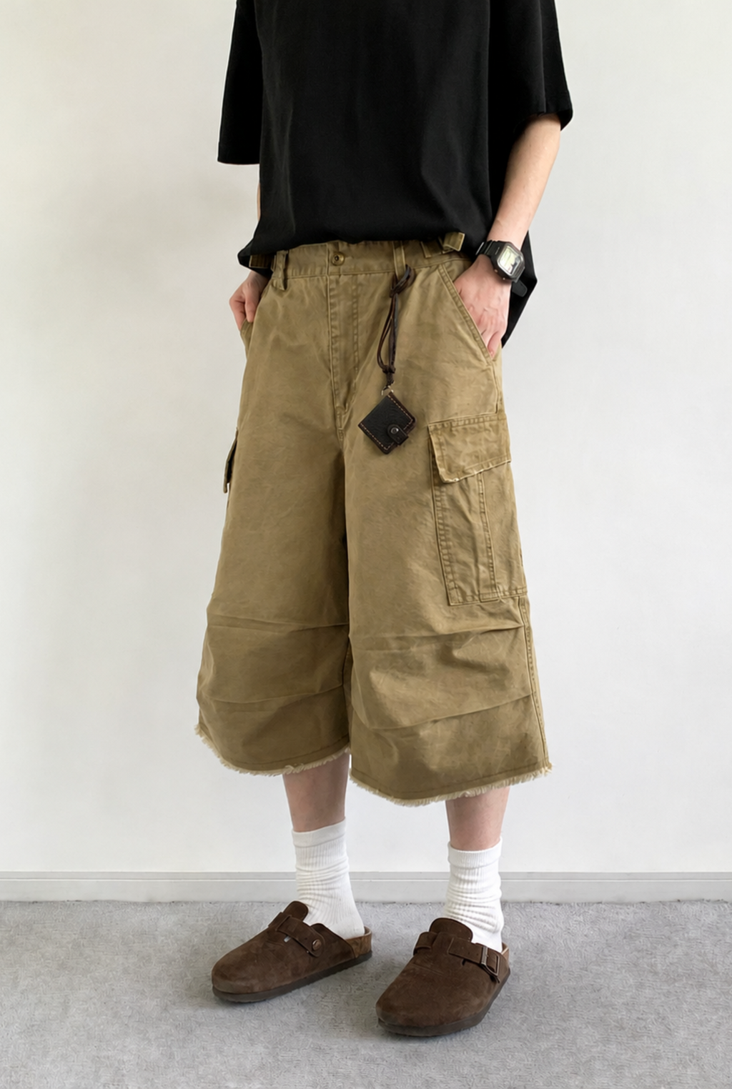 Kaito Cotton Utility Shorts