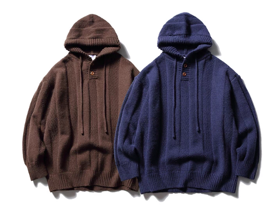Shibui Knit Hooded Pullover