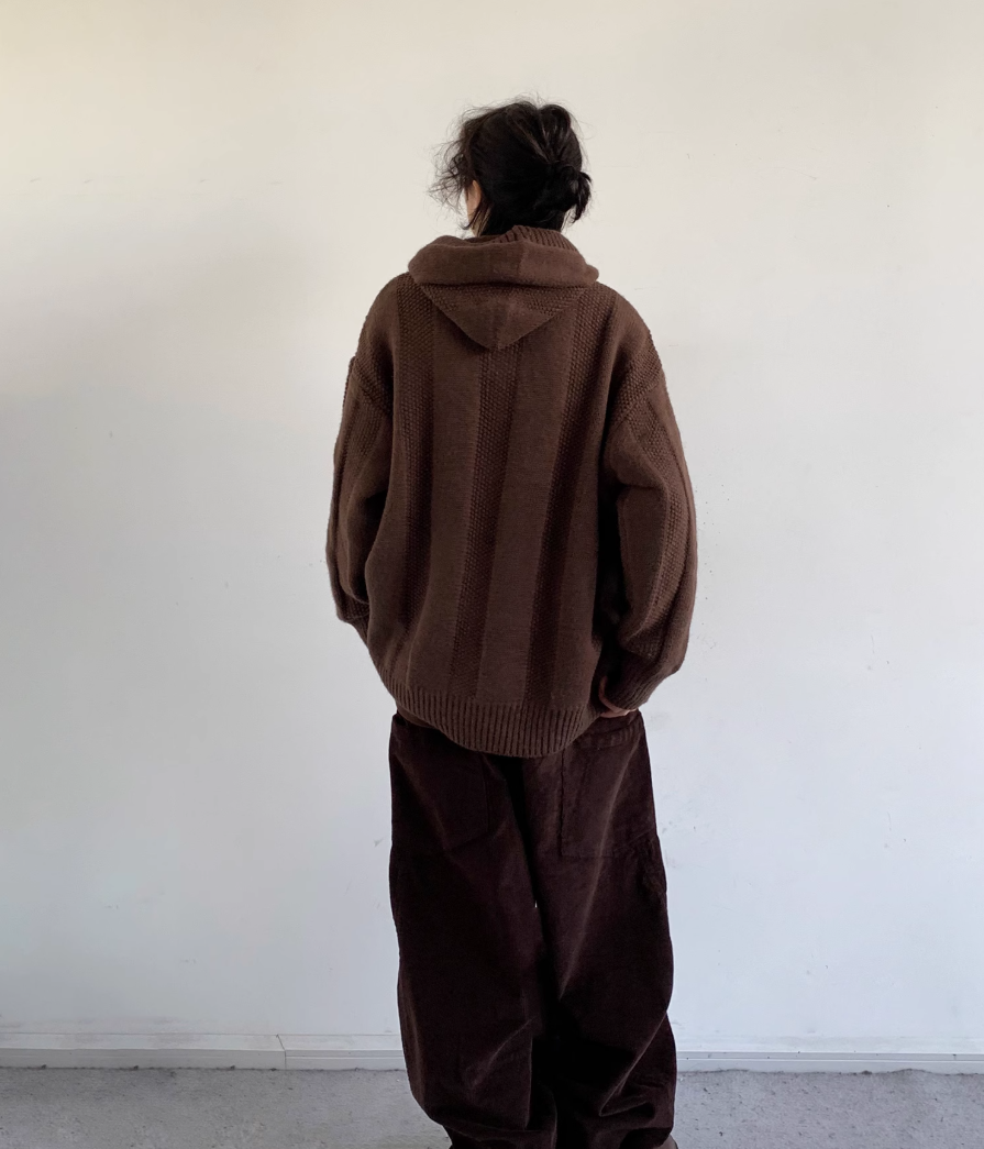Shibui Knit Hooded Pullover