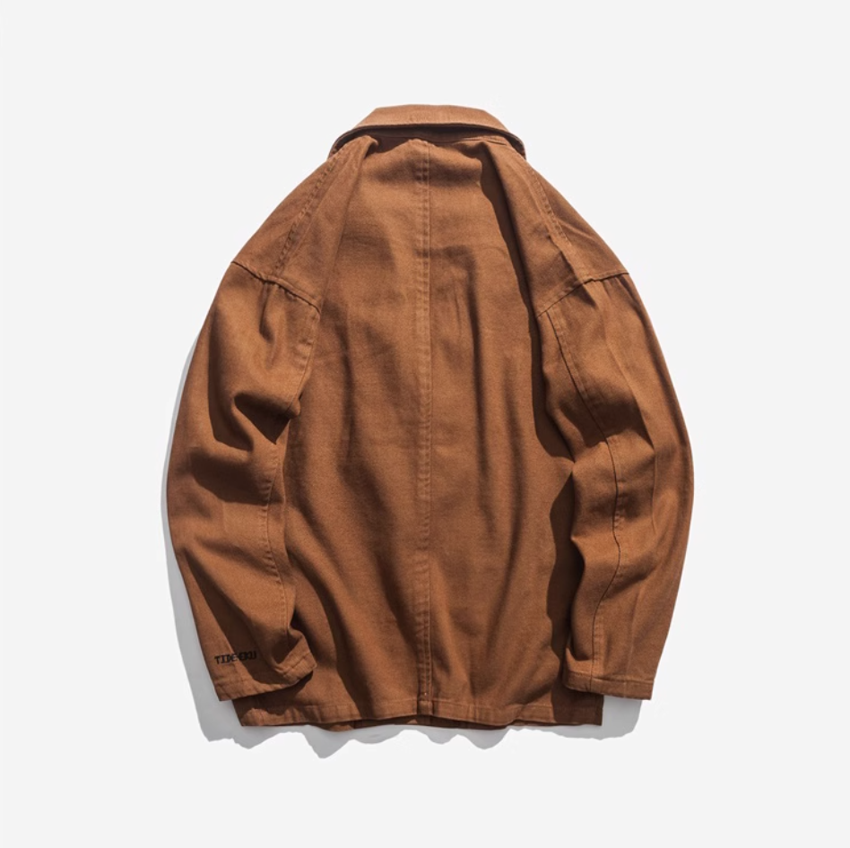 Takashima Washed Collar Blazer