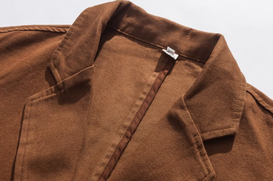 Takashima Washed Collar Blazer