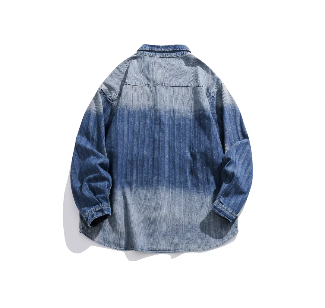 Aozora Faded Denim Overshirt