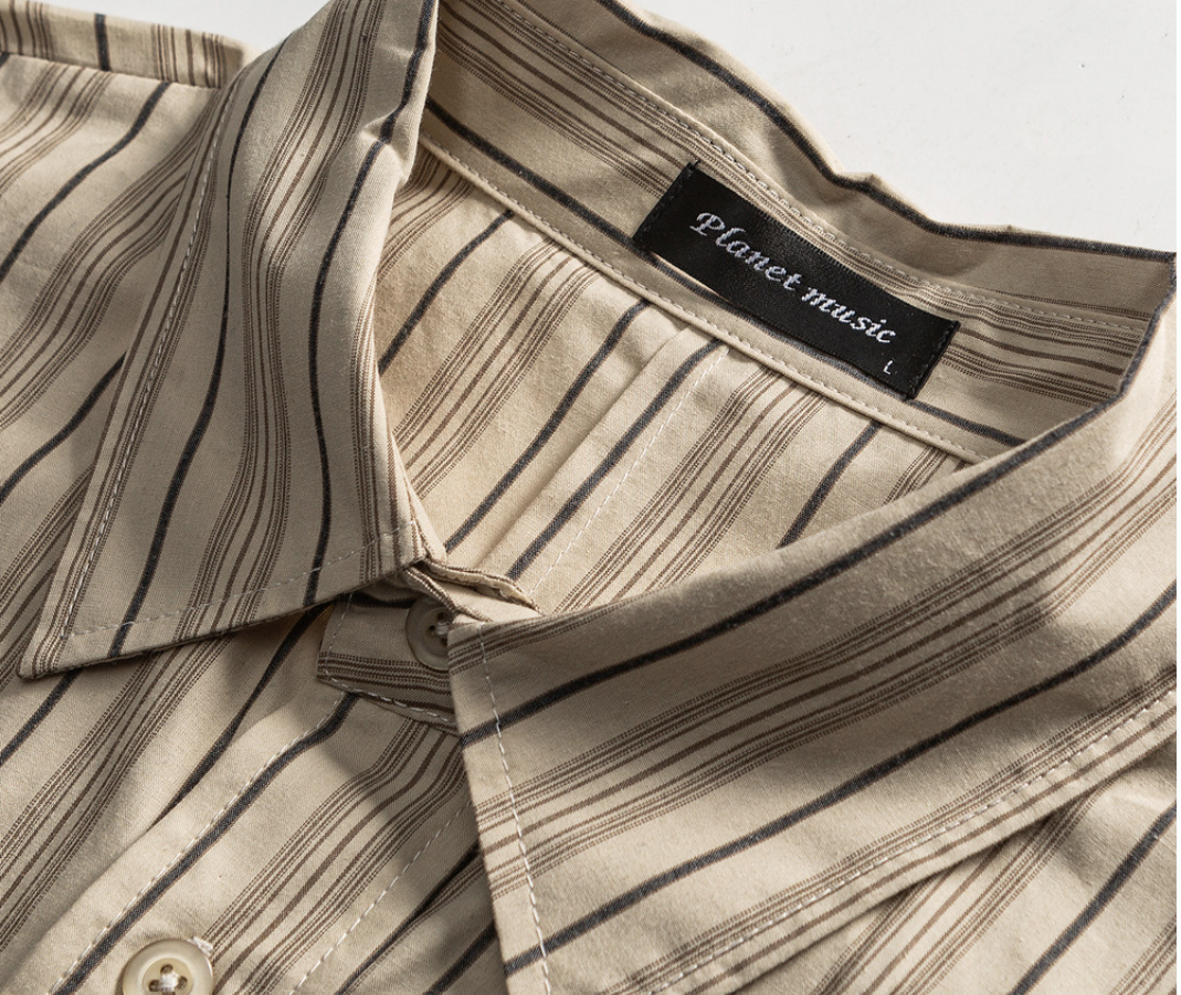 Nomi Striped Overshirt