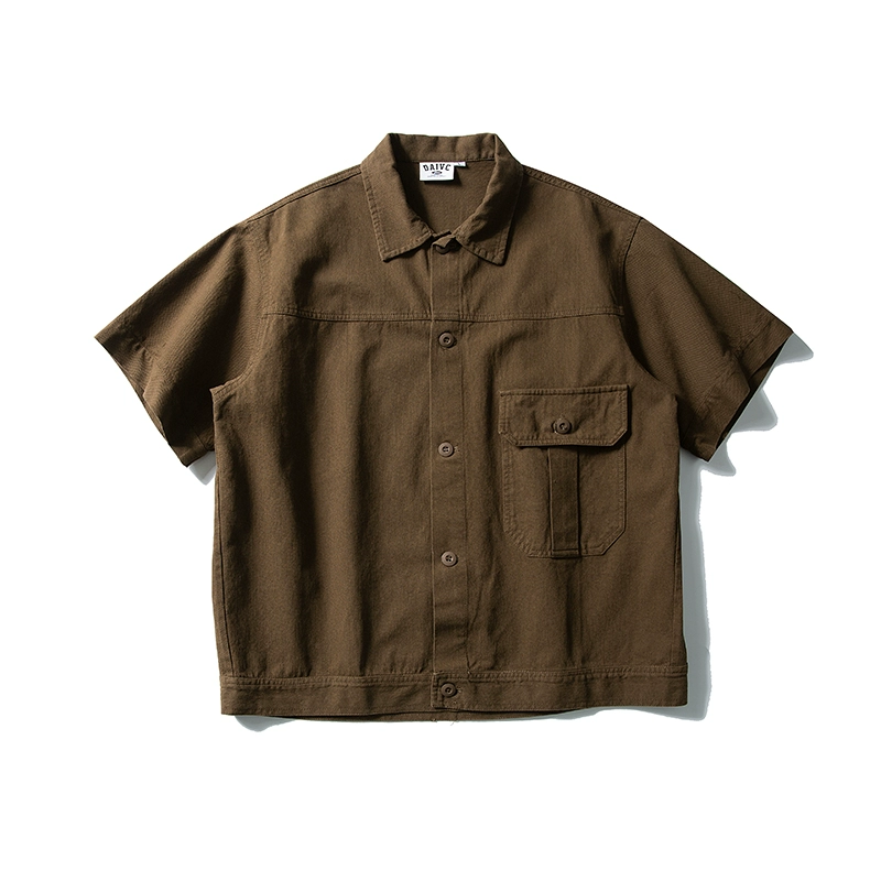 Shizen Washed Short Sleeve Shirt