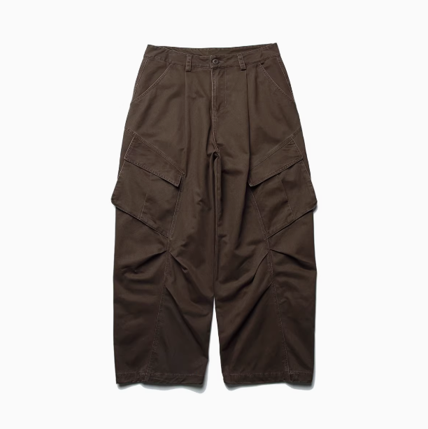 Aviator Wide-Leg Cargo Pants