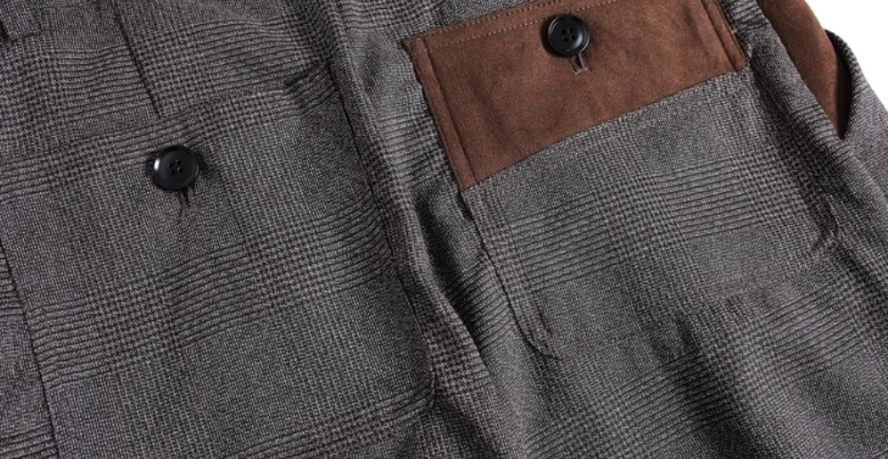 Kiyoto Glen Plaid Trousers