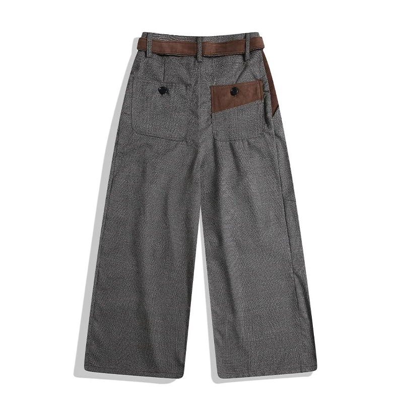 Kiyoto Glen Plaid Trousers