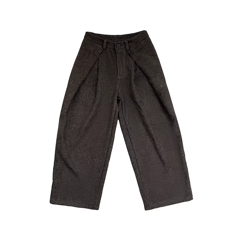 Daichi Wool Wide-Leg Trousers