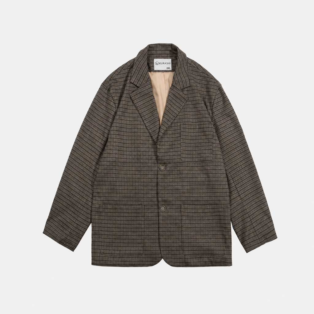 Kaede Check Blazer