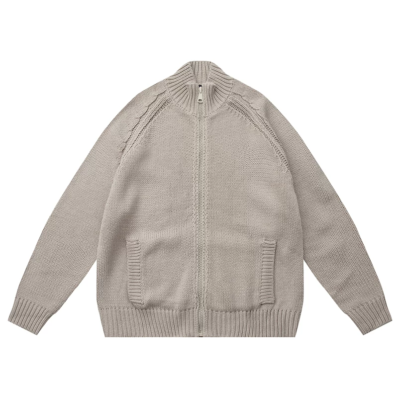 Aoki Knit Zip Cardigan