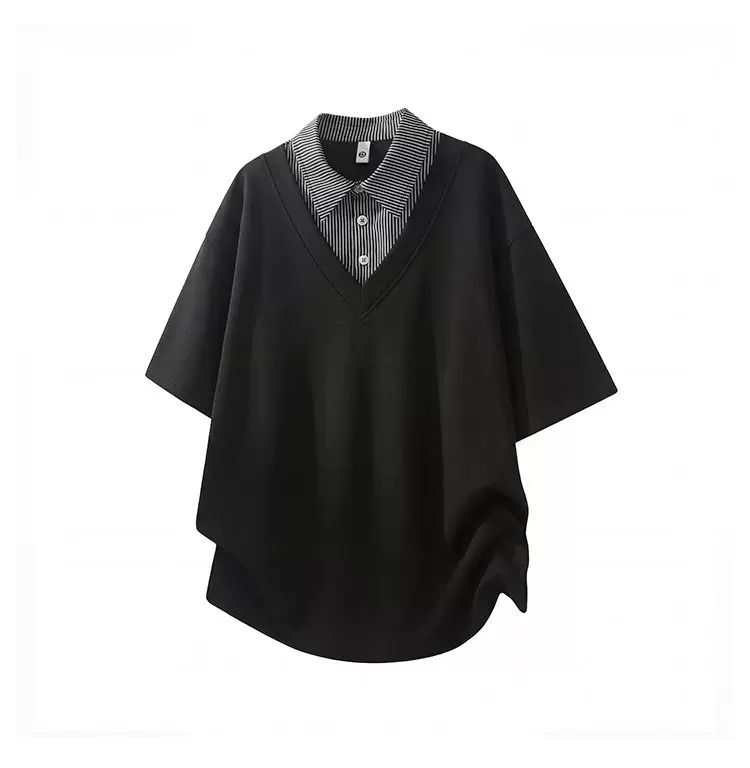 Aoi Layered Polo Tee