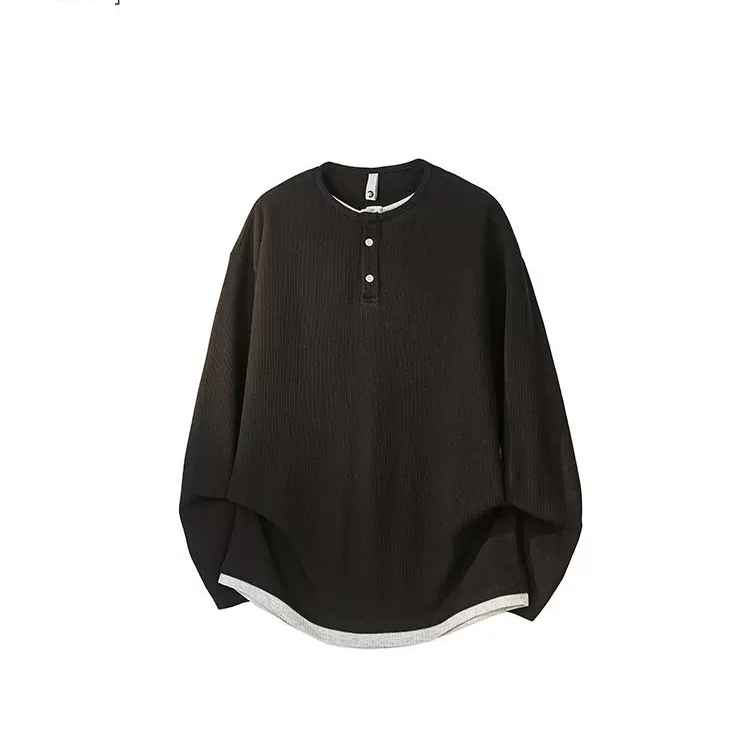 Sora Long Sleeve Henley Tee