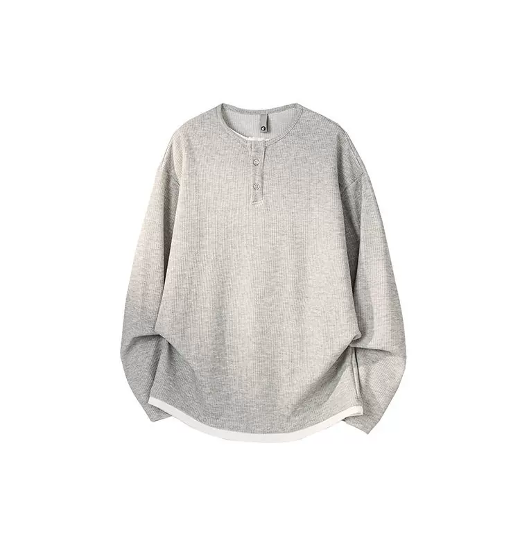 Sora Long Sleeve Henley Tee