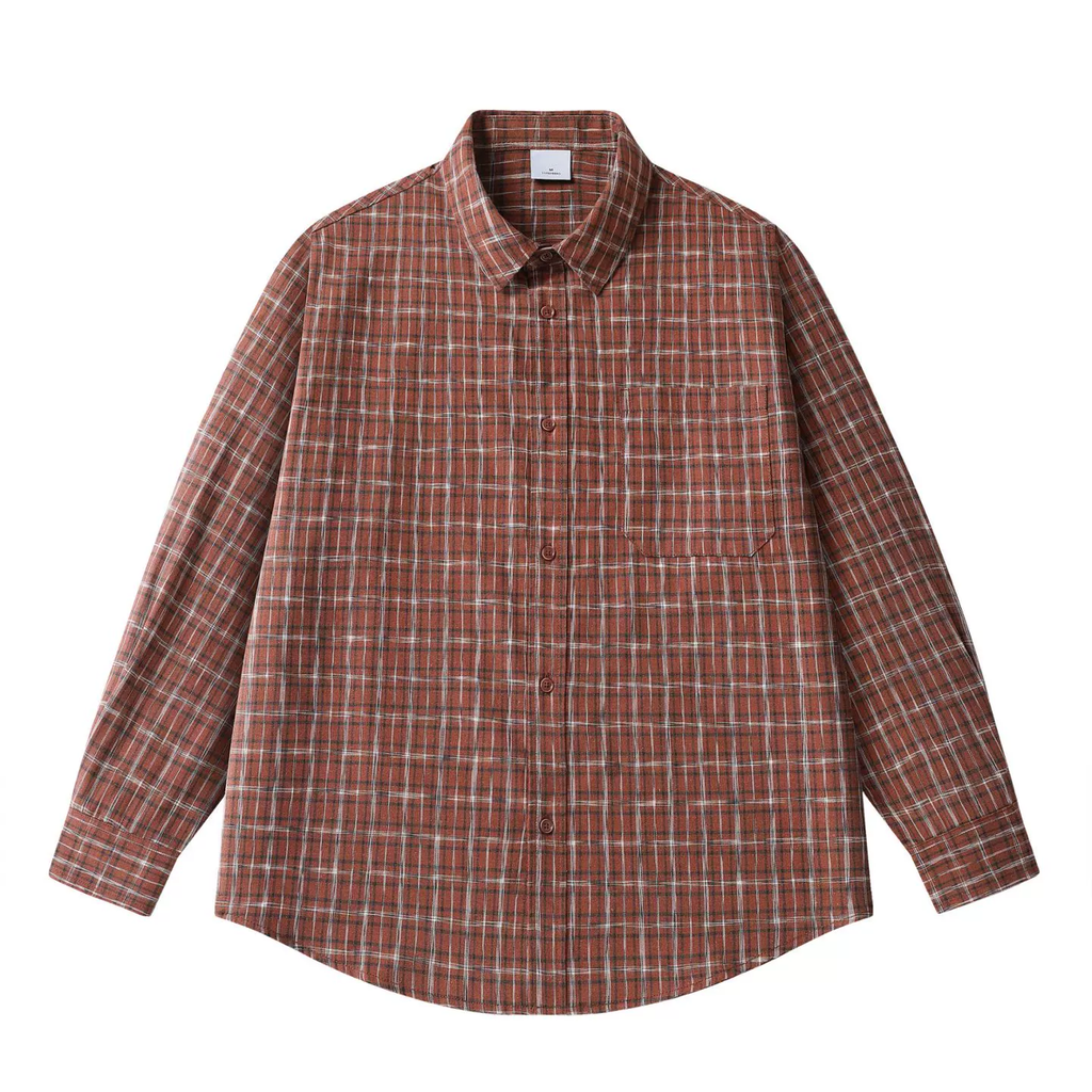 Akio Vintage Plaid Overshirt