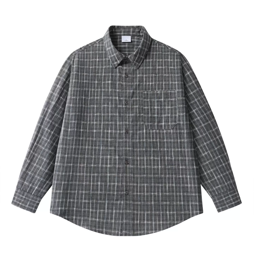 Akio Vintage Plaid Overshirt