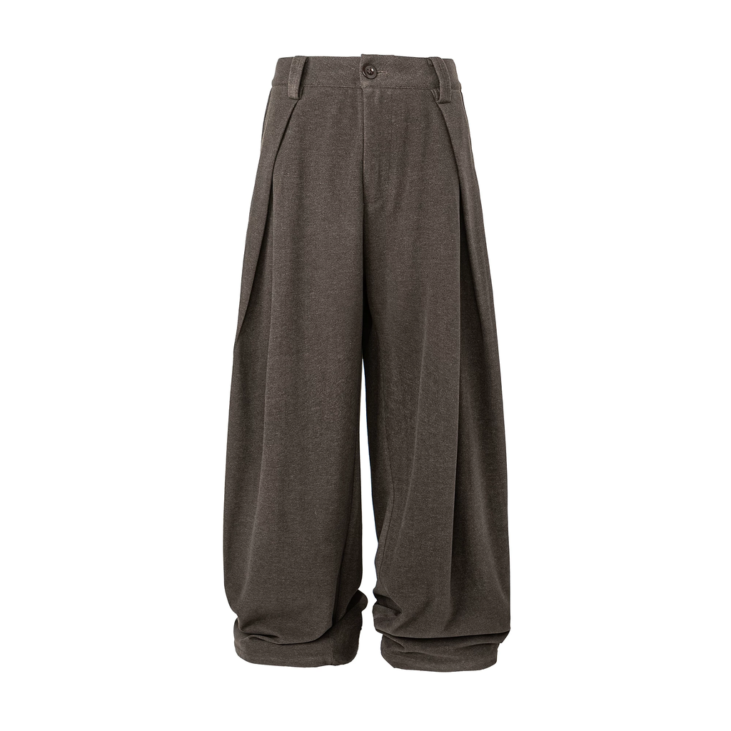 Souta Pleated Wide-Leg Trousers