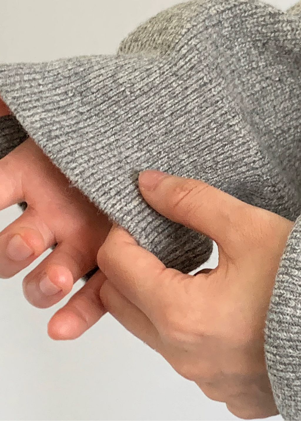 Rei Layered Check Knit Cardigan