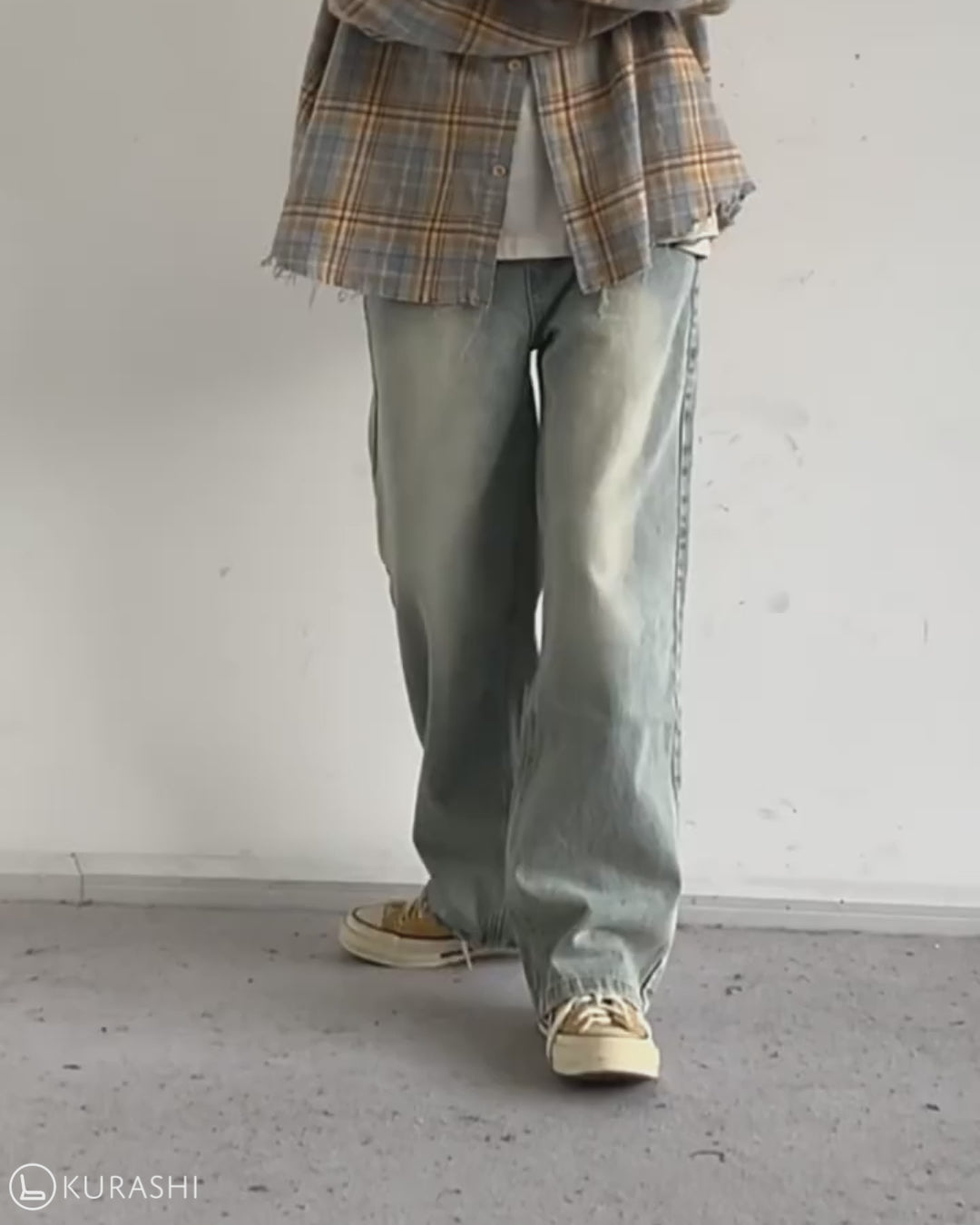 Katsura Washed Straight Denim