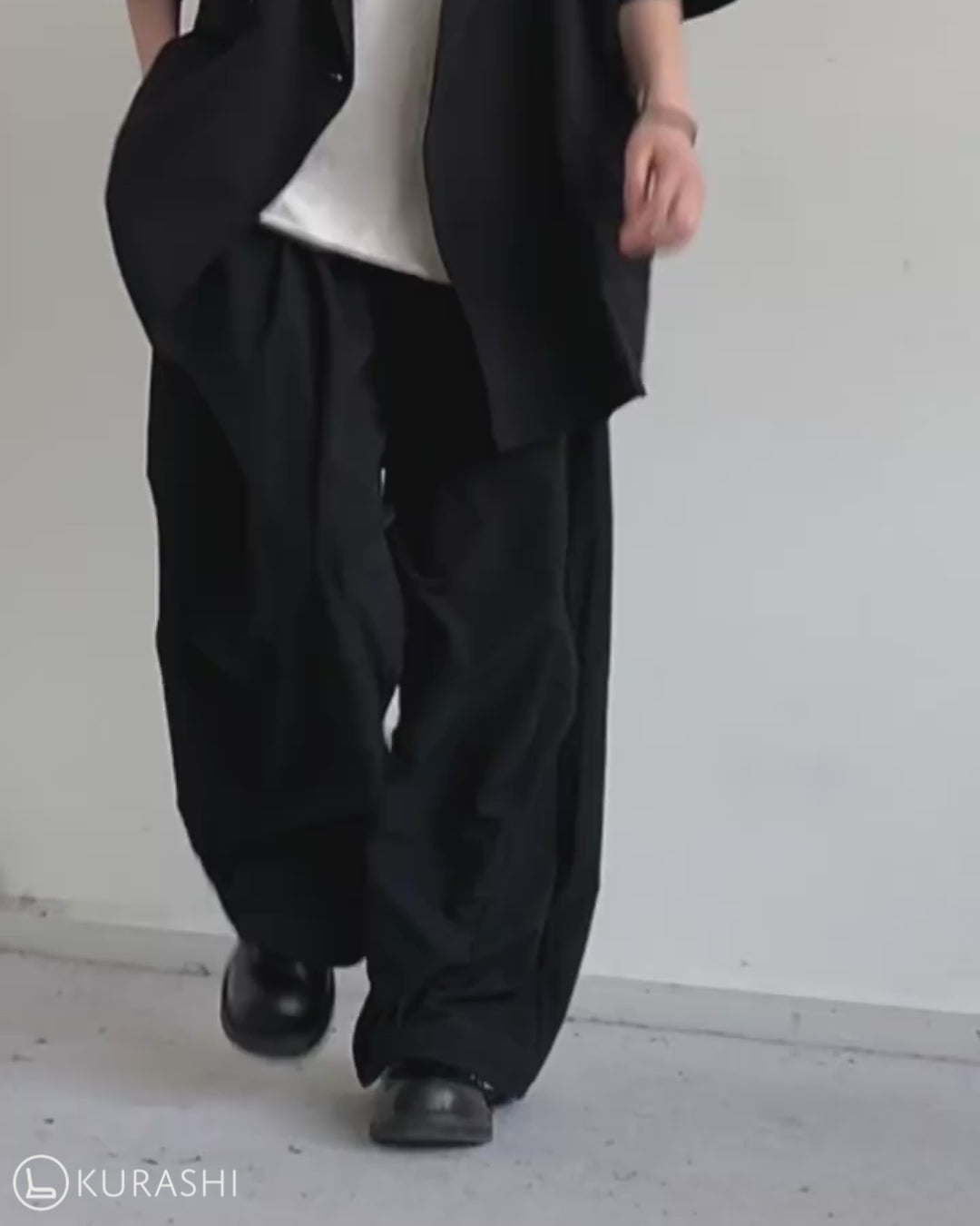 Kuronami Wide-Leg Trousers